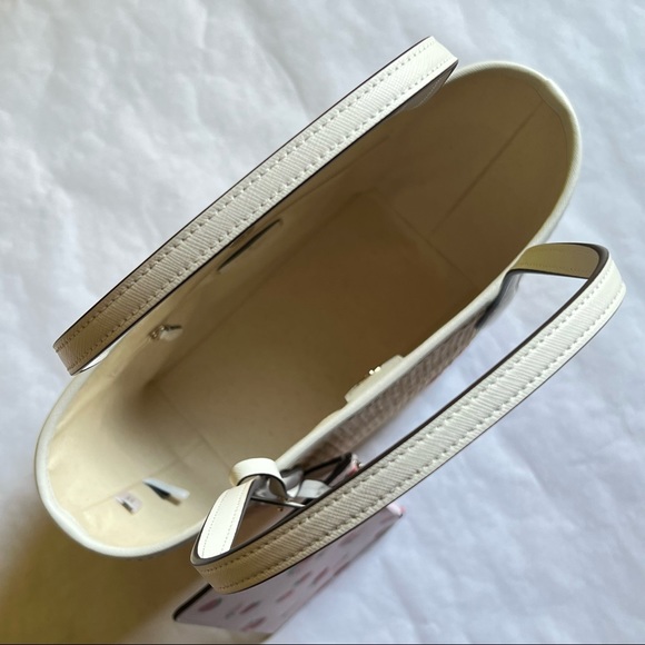 Kate Spade Picnic in the Park Small Tote Bag in Natural - Picture 6 of 16